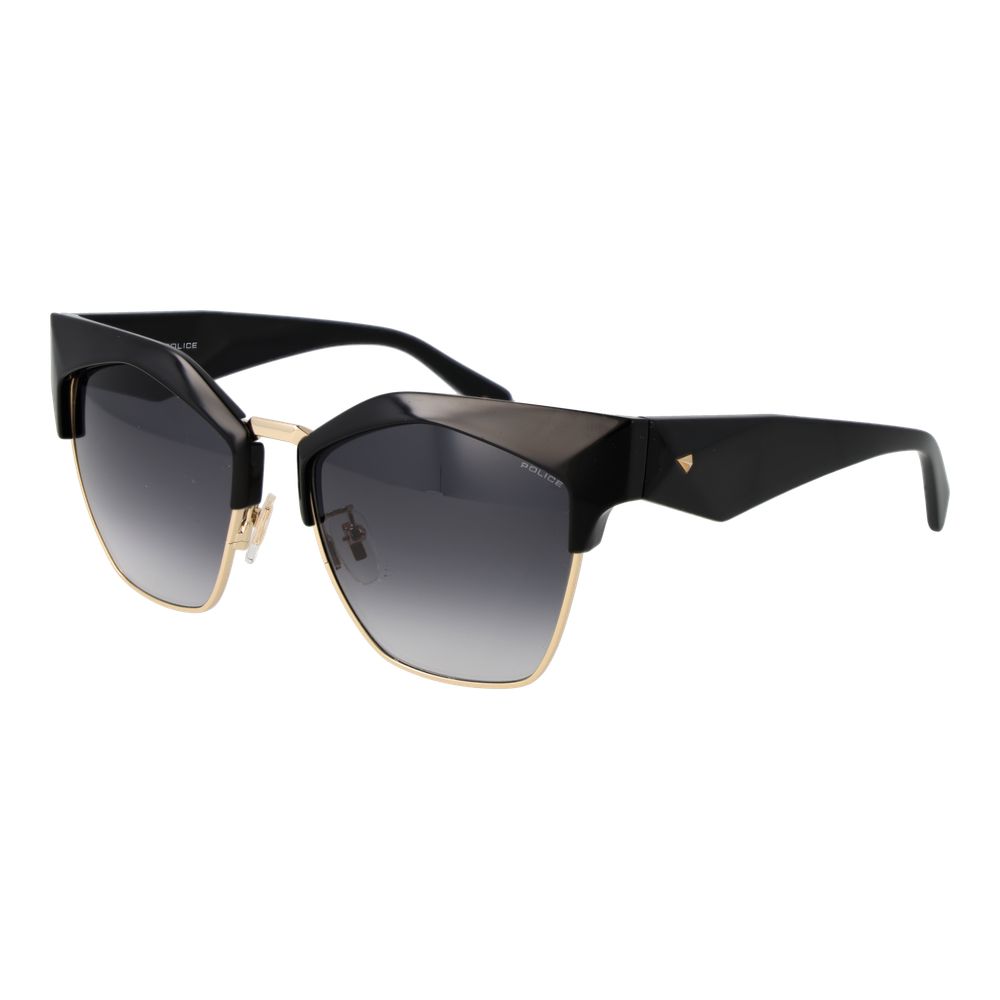Police Black Plastic Sunglasses