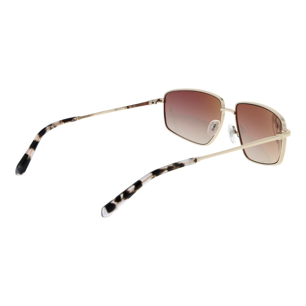 Guess Gold Metal Sunglasses
