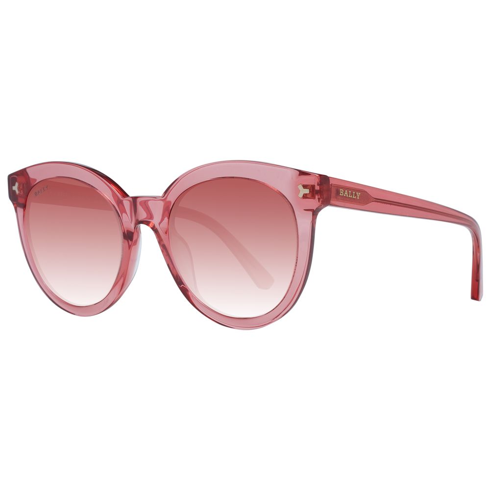 Bally Red Acetate Sunglasses