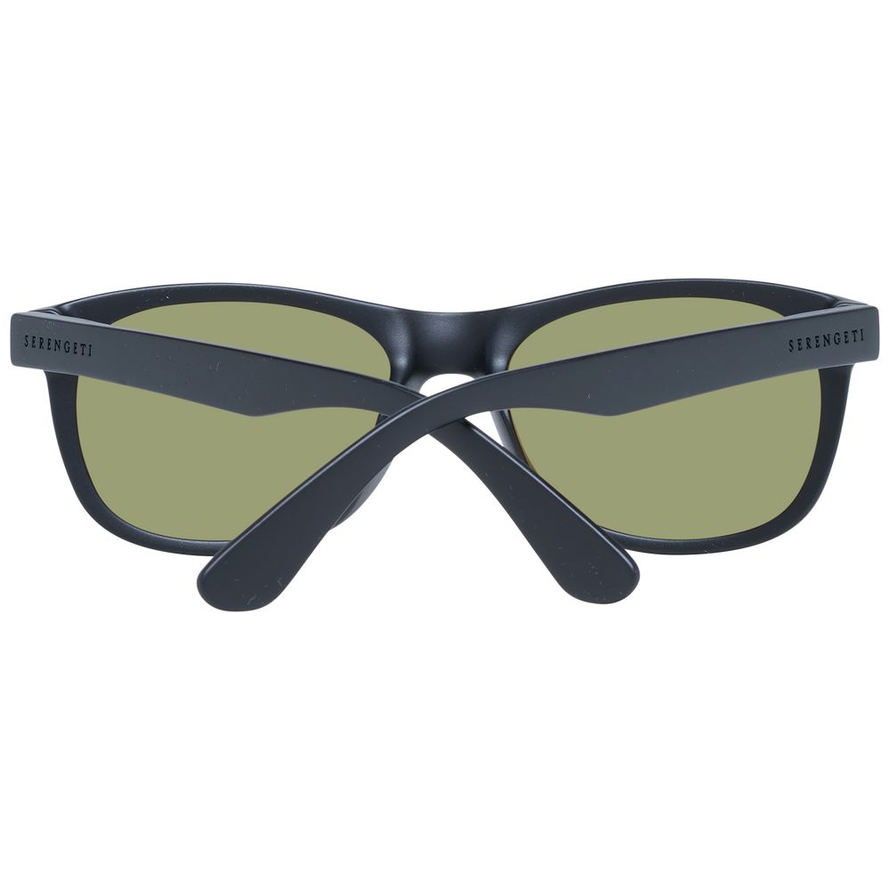 Serengeti Black Plastic Sunglasses