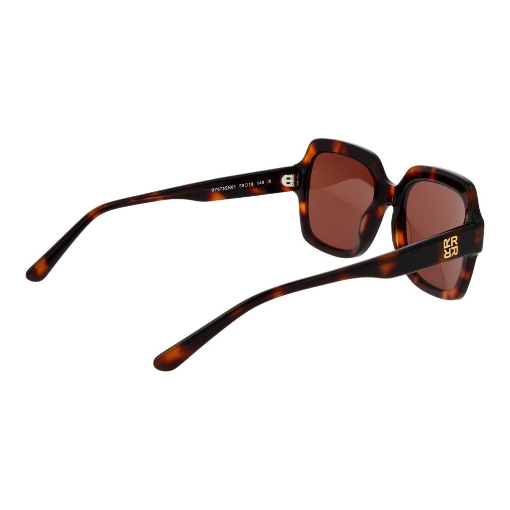 Replay Brown Plastic Sunglasses