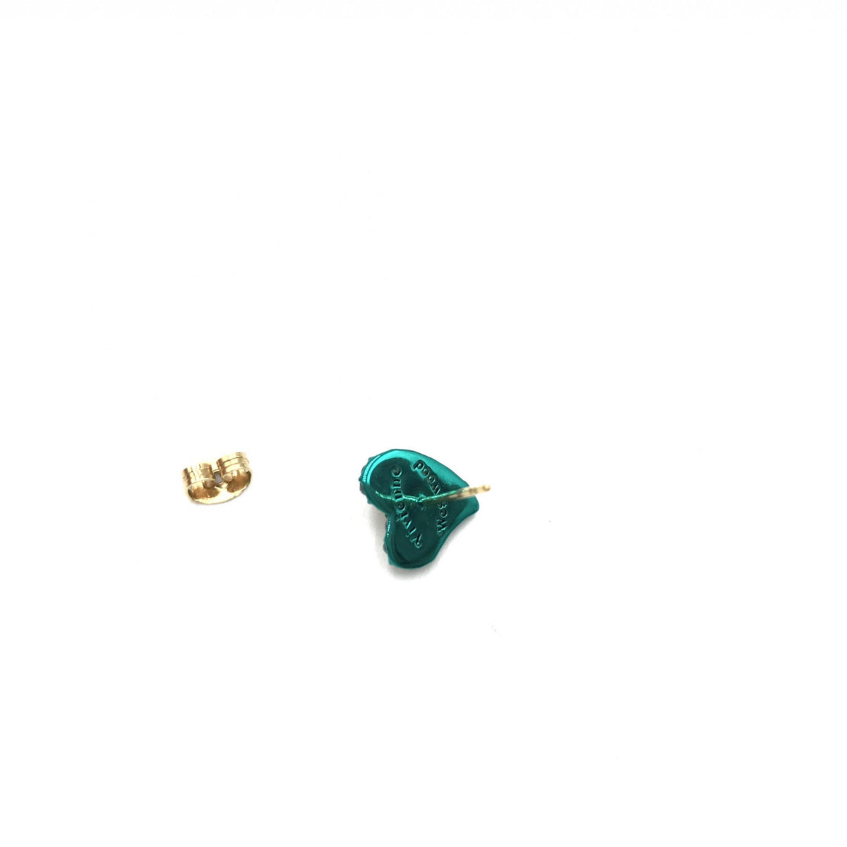 Vivienne Westwood Orb Heart Earrings