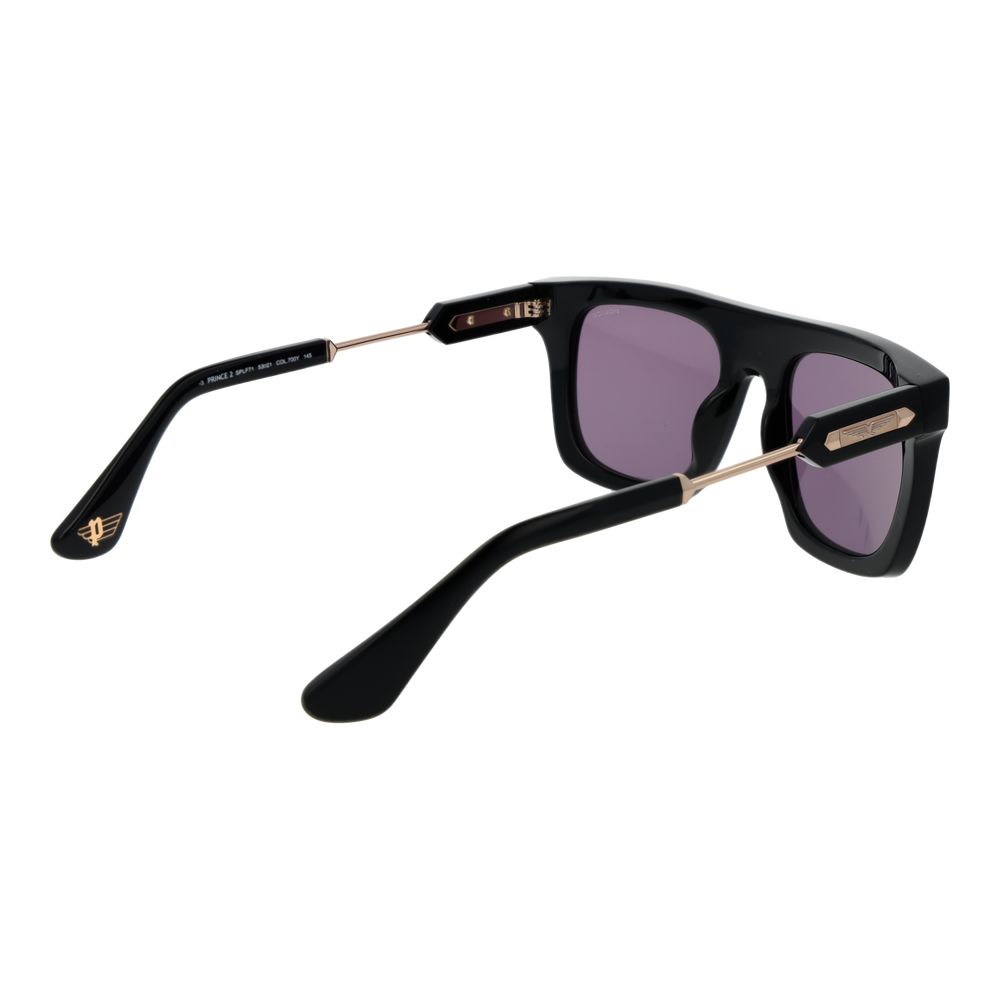 Police Black Cellulose Acetate Sunglasses
