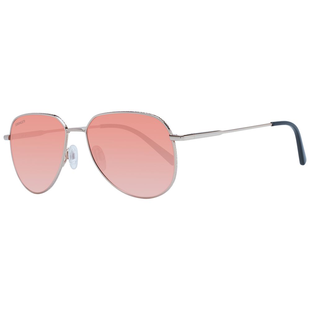 Serengeti Rose Gold Metal Sunglasses