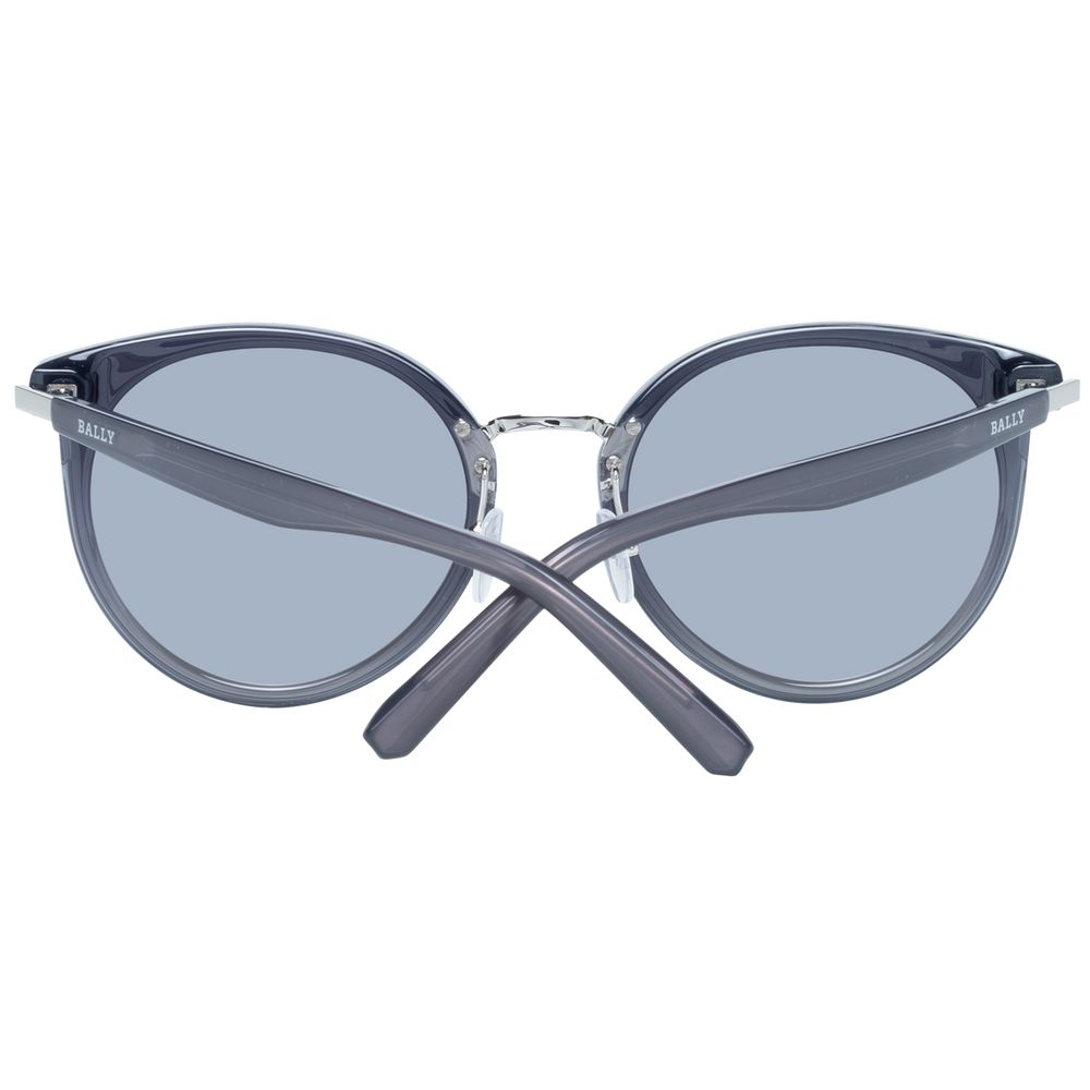 Bally Gray Metal & Plastic Sunglasses