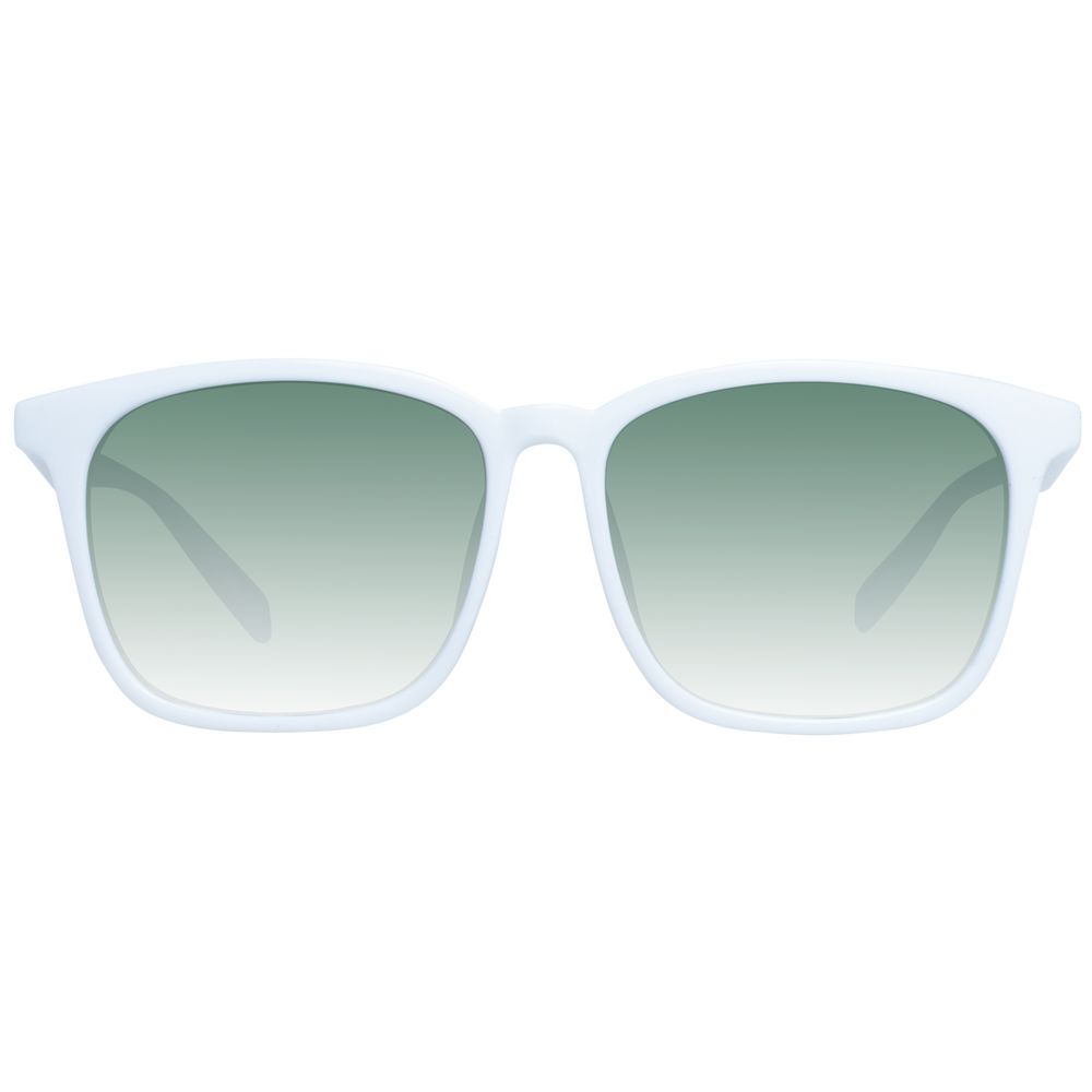 Spy White Plastic Sunglasses